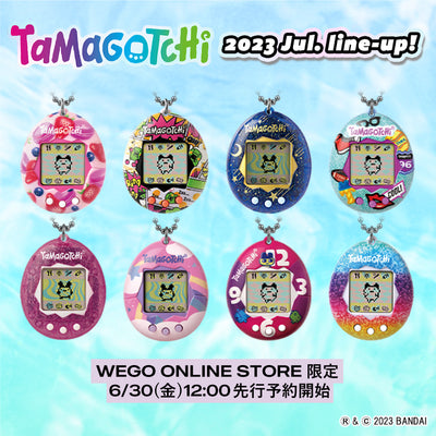 7月14日(金)追記【Original Tamagotchi】全国のWEGO一部店舗に人気柄の再販＆新柄の先行販売が決定！