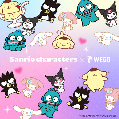 写真映え間違いなし！大好評の”サンリオキャラクターズ”とのコラボレーションアイテムの発売が決定！！