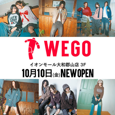 10月10日WEGOイオンモール大和郡山店オープン♪