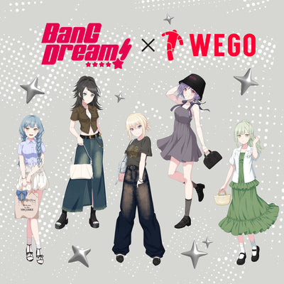 5/30(金)追記 BanG Dream!×WEGOコラボレーションアイテムの発売が決定!