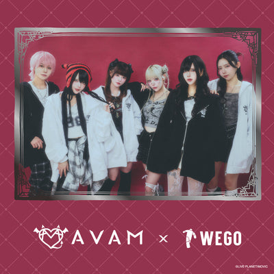 AVAM×WEGOコラボアイテム第二弾 販売決定！発売記念イベントも開催！