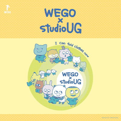 WEGO×studio UGコラボアイテム発売が決定！