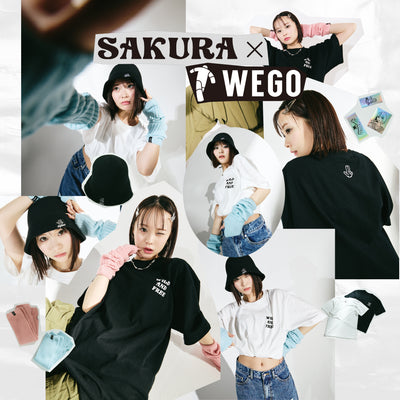 モデル・YouTuberとしてマルチに活躍する現役女子高生の“さくら”さんとWEGOコラボ商品を発売！さらに、発売を記念してチェキイベントの開催も決定！