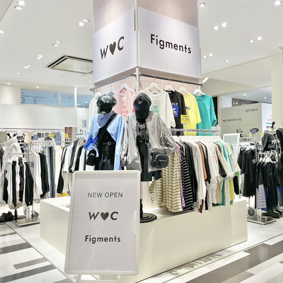 W♡CとFigments初のコラボレーションPOP UP STOREがオープン！