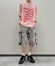 ピンク モデル：175cm M着用
