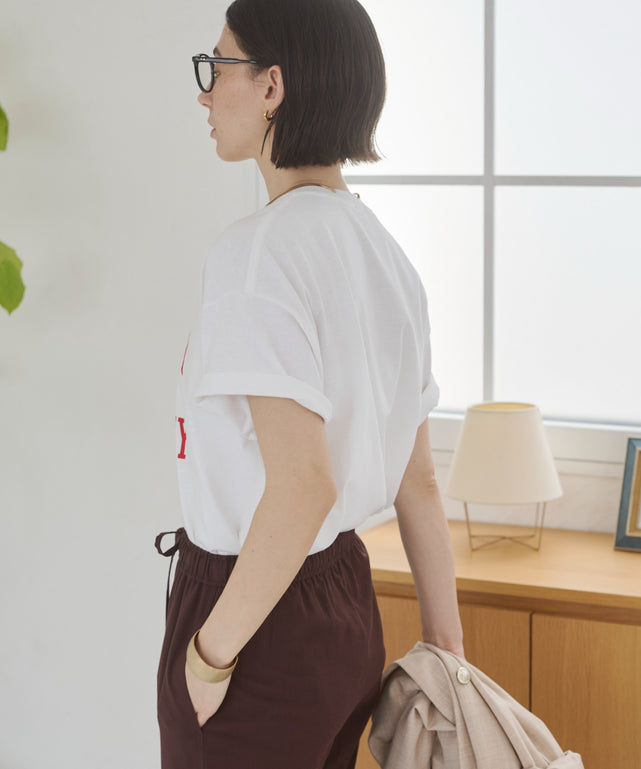 カレッジロゴプリントTee