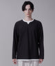 チャコール　モデル180cm　L着用