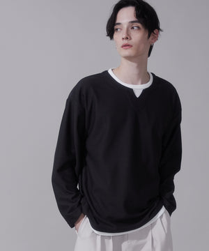 チャコール　モデル180cm　L着用