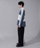 ブルー　モデル:180cm　L着用