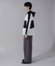 ホワイト　モデル:180cm　L着用