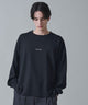 リバーシブルワンポイントT（LS）/ブラック　モデル：180㎝　L着用