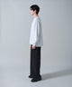 オフホワイト　モデル：180㎝　L着用