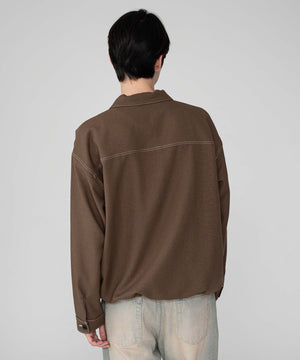 ブラウン モデル：180cm L着用