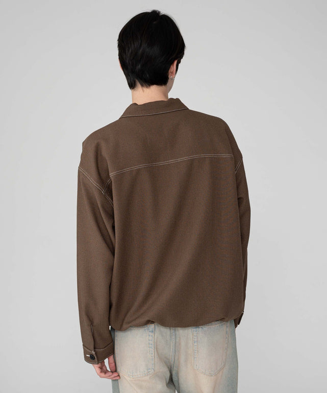 ブラウン モデル：180cm L着用