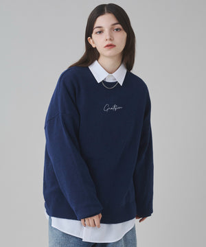 ネイビー モデル：162cm M着用