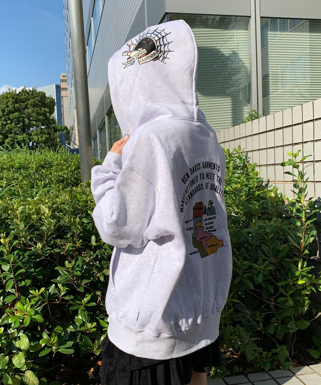 アッシュグレー モデル:165cm Lサイズ着用