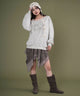 Lベージュ モデル：163cm F着用