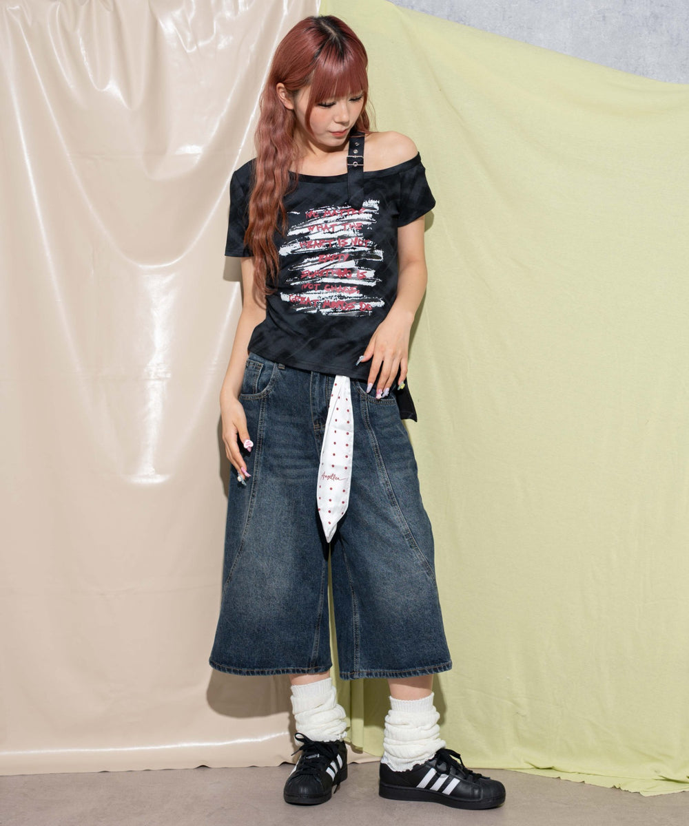 デニム中濃 モデル：160cm F着用