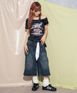デニム中濃 モデル：160cm F着用
