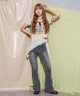 ベージュ モデル：160cm F着用