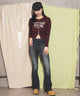 レッド　モデル:168cm F着用