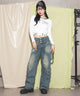 ホワイト 　モデル:168cm F着用