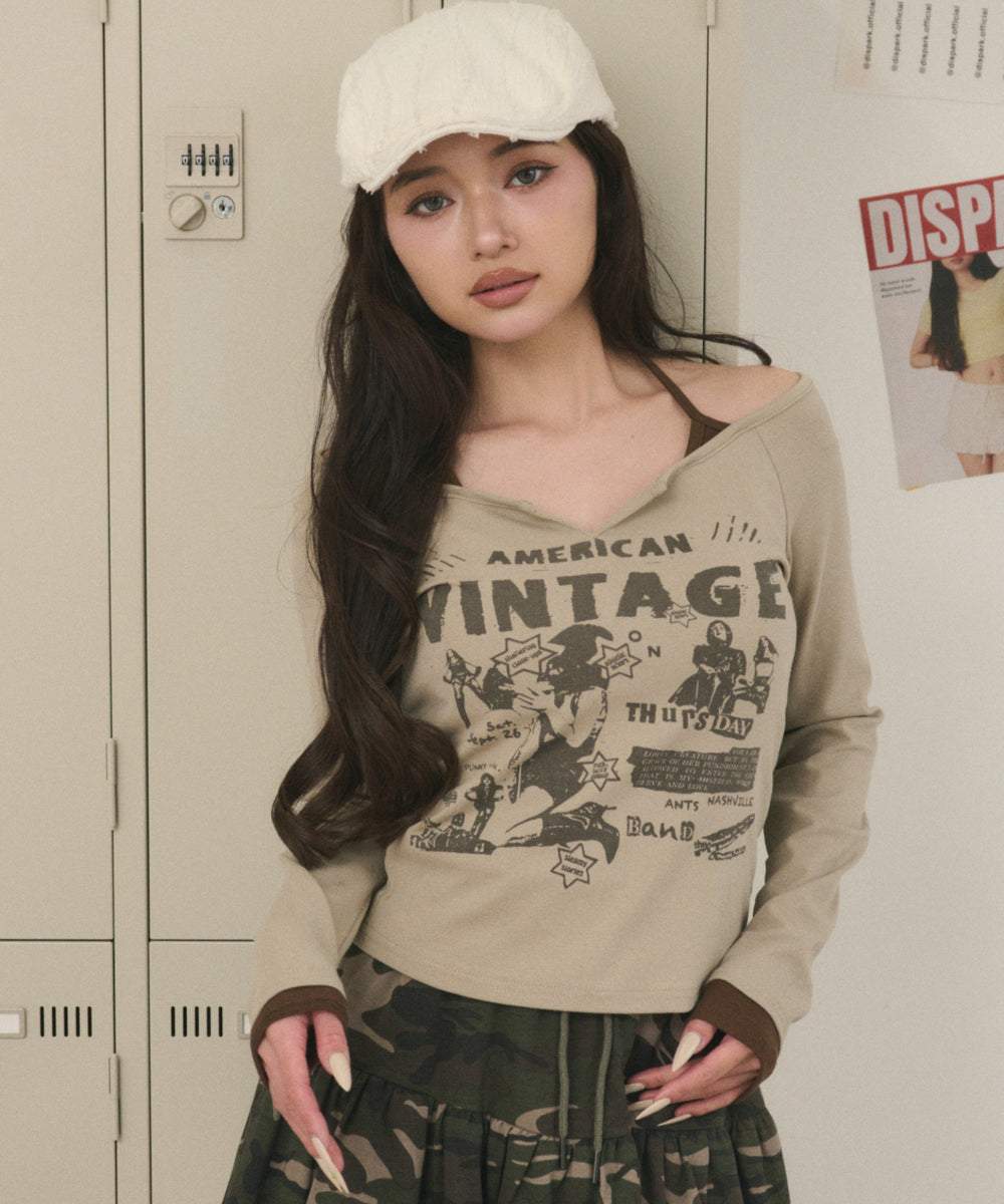 ベージュ モデル：163cm F着用