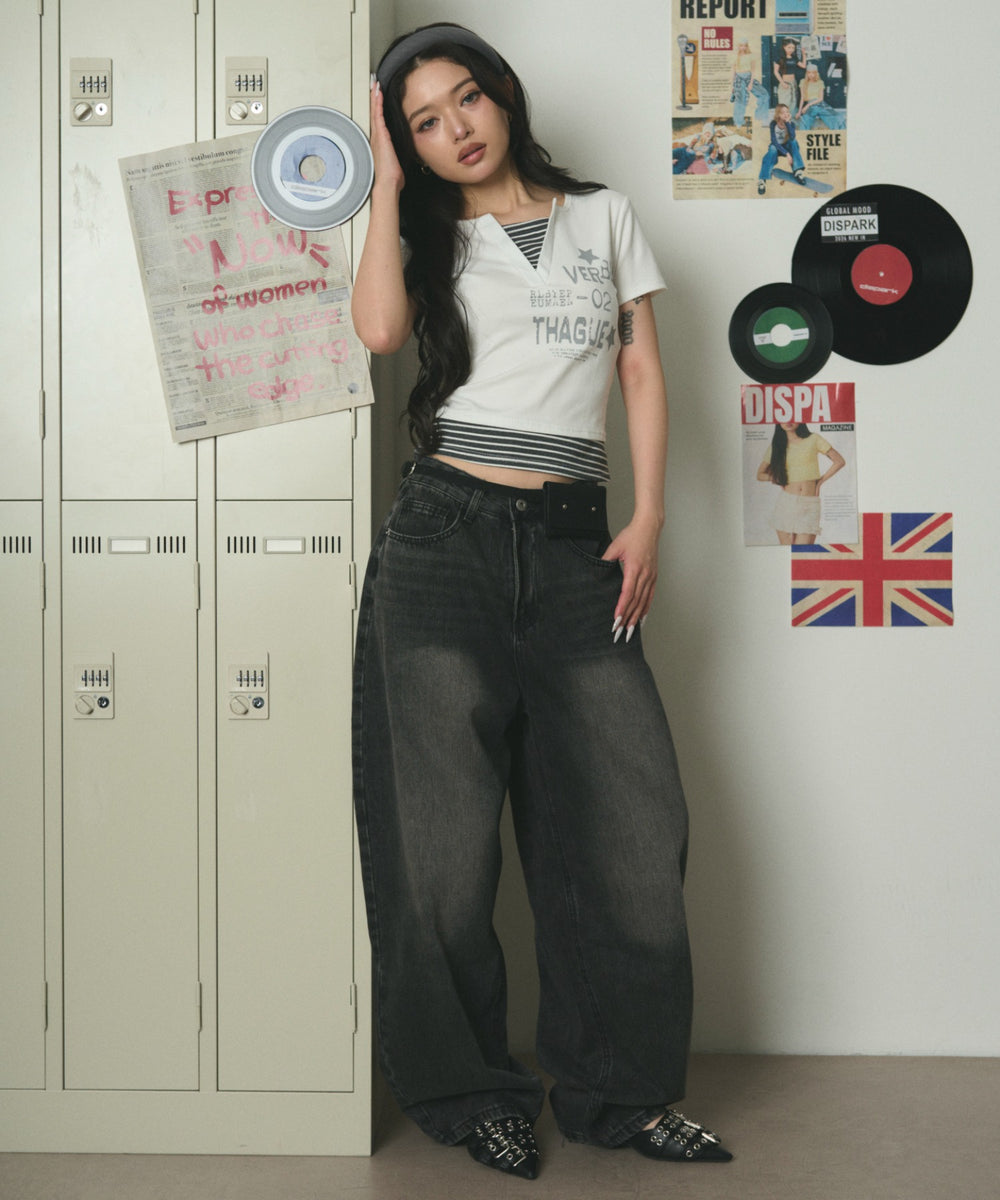 ブラック モデル：163cm M着用