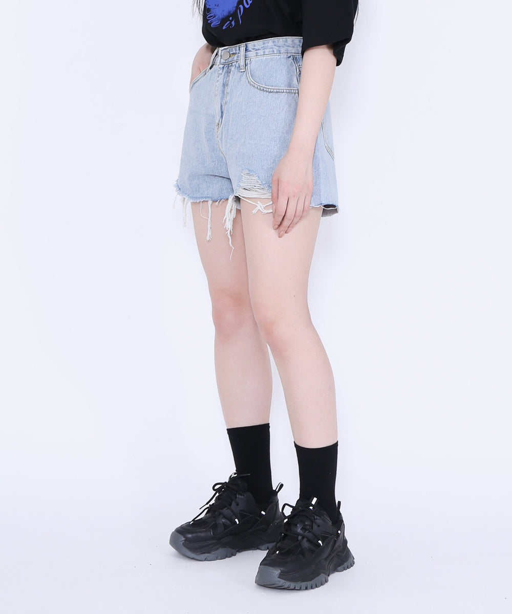 デニム淡色 モデル：161cm S着用