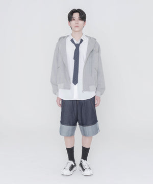 杢グレー モデル:178cm F着用