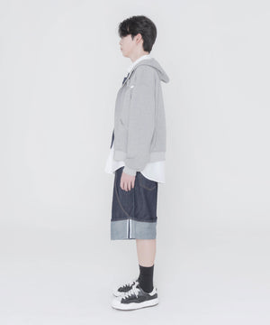 杢グレー モデル:178cm F着用