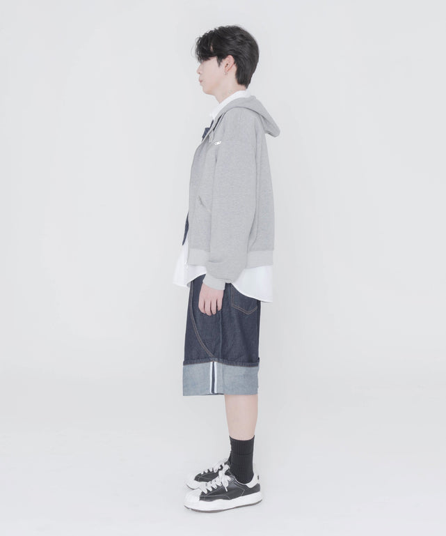 杢グレー モデル:178cm F着用