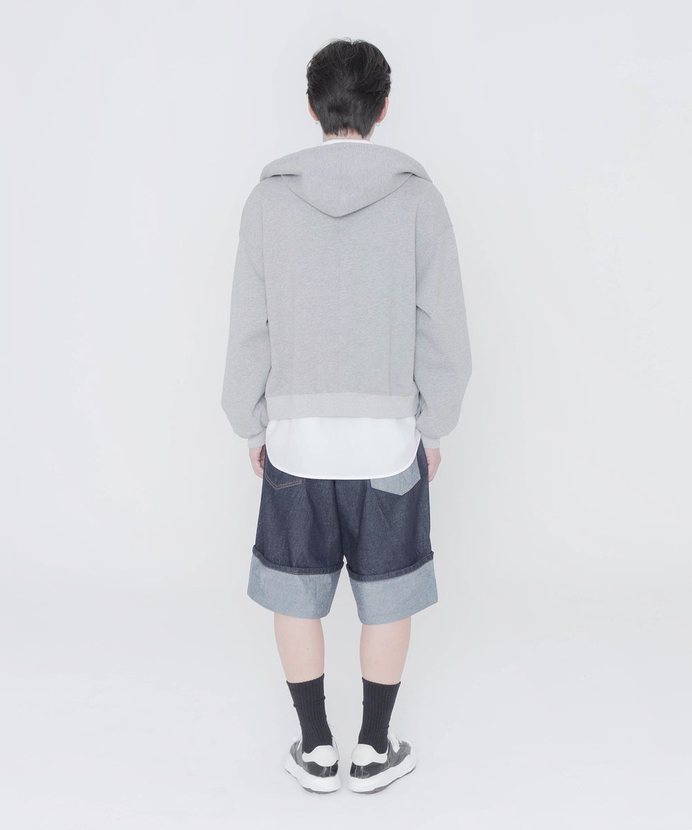 杢グレー モデル:178cm F着用