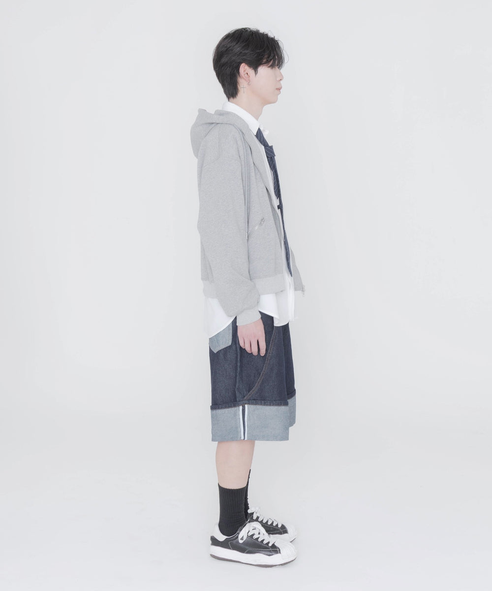 杢グレー モデル:178cm F着用