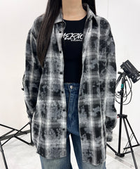 ブリーチチェックシャツ