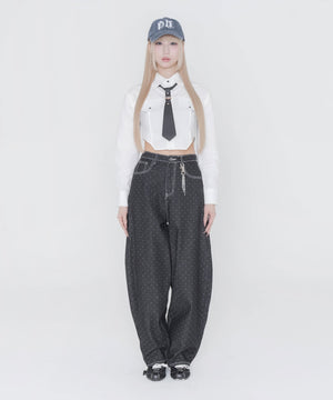 ホワイト モデル：168㎝ FREE着用