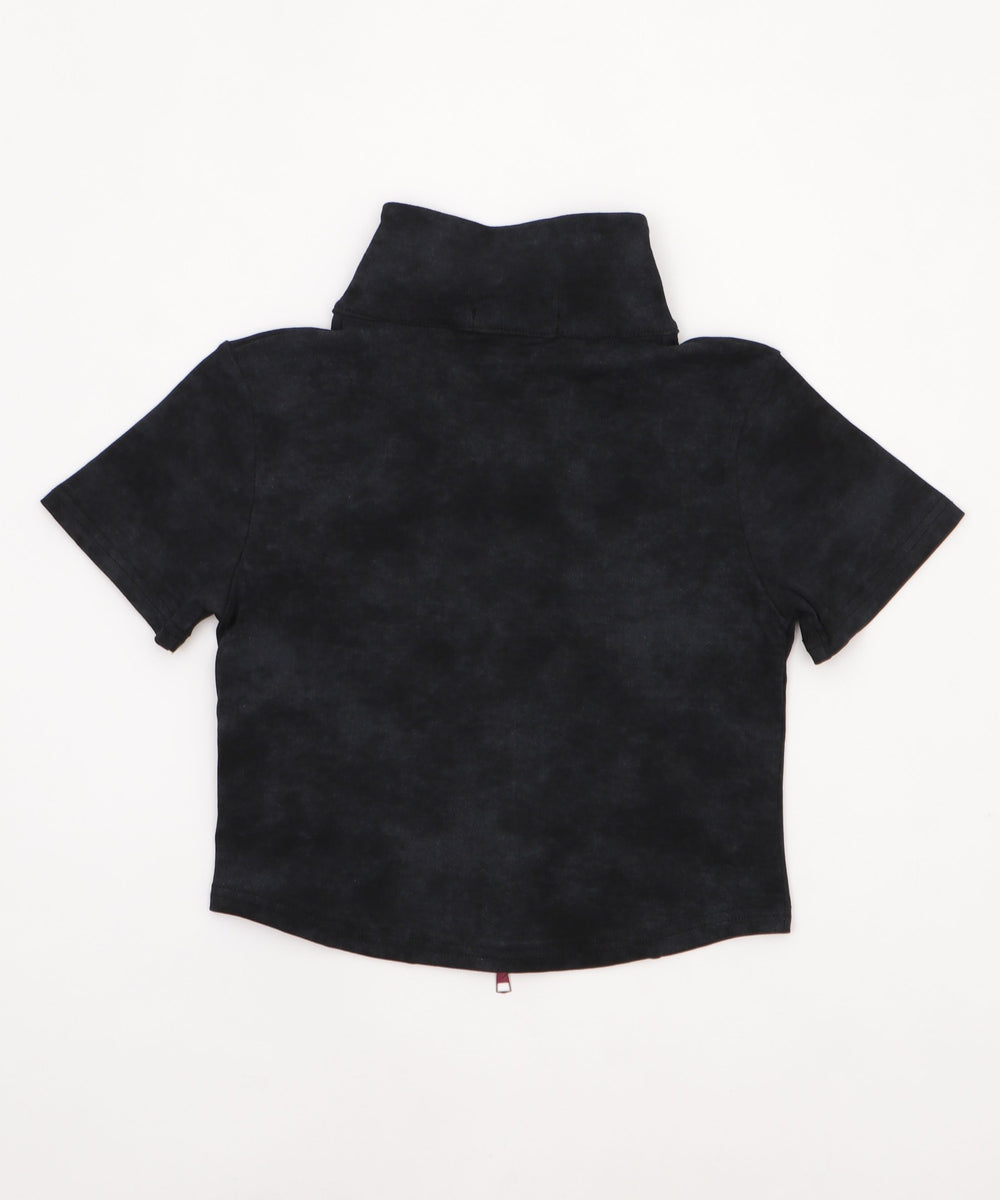 メタルバッジZIP UPトップ