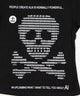 ボーダースカルTシャツ