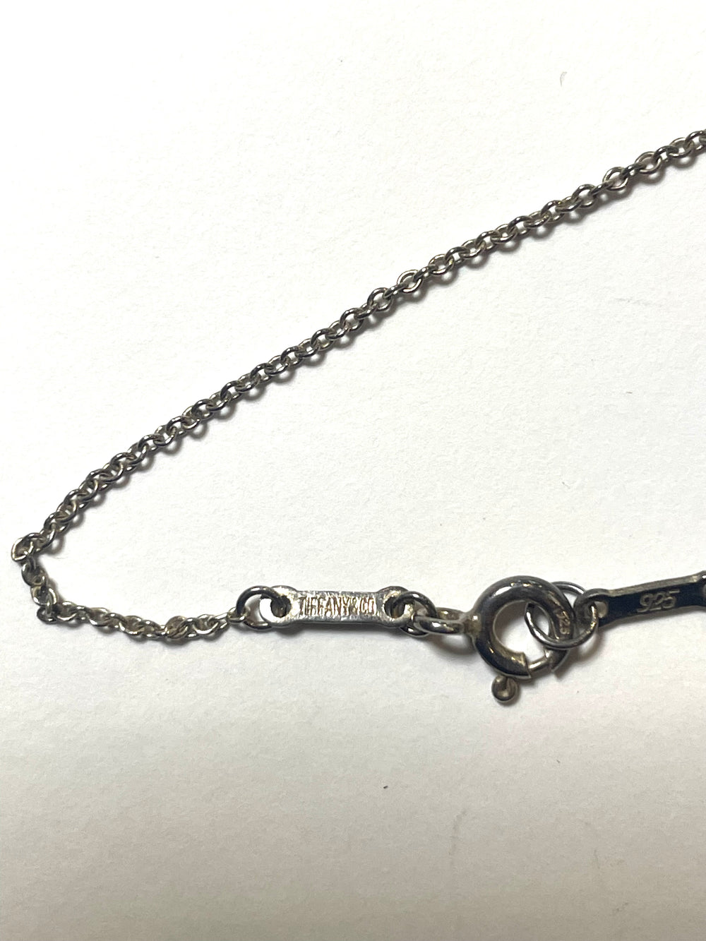 Tiffany & Co.　オープンハート ネックレス