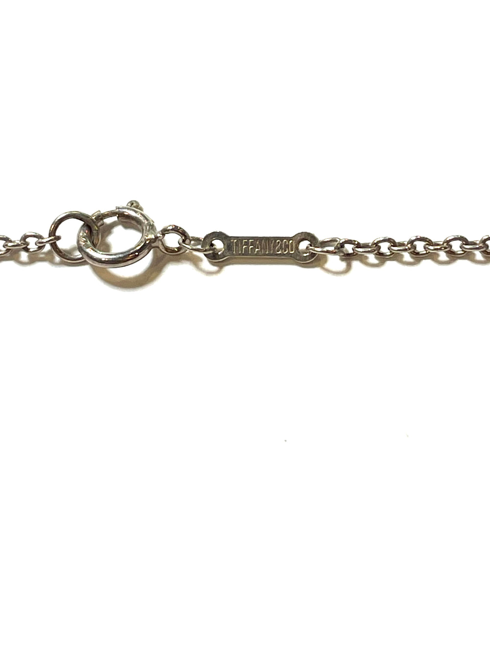 Tiffany & Co.　オープンハート ネックレス