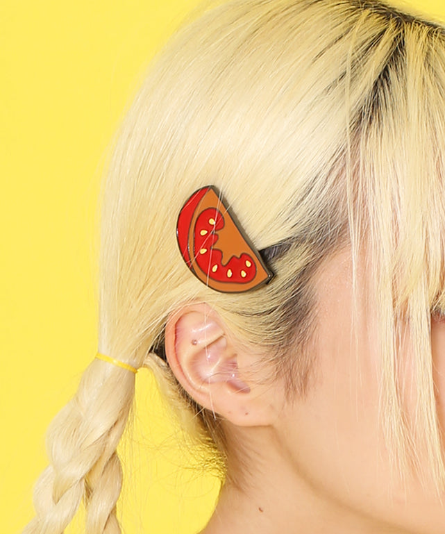 フードヘアクリップ