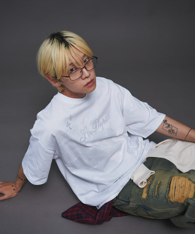 ホワイト モデル：175cm L着用