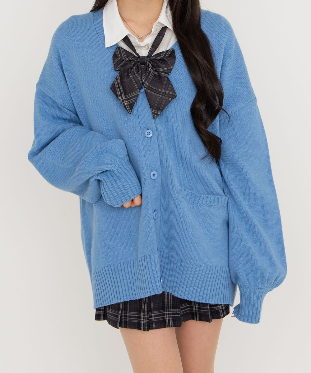 ダークブルー(柄1) モデル:155cm F着用