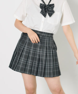 ブラックチェック1 モデル:160cm M着用