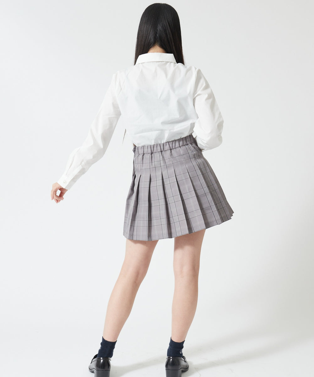 グレーチェック1 モデル:160cm M着用