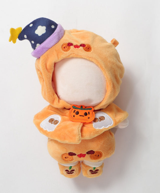 ぬいおやすみカボチャセット20cm/オレンジ