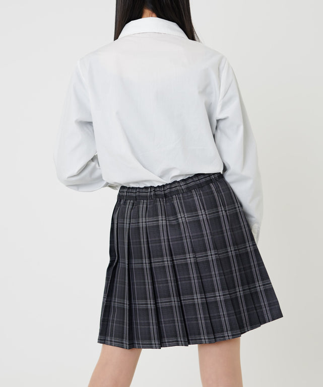 ブラックチェック1 モデル:155cm M着用