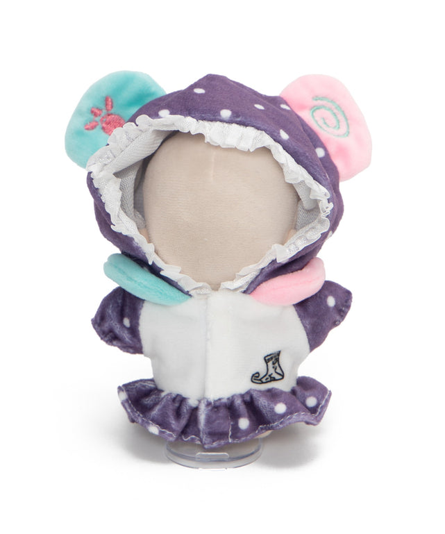 ぬいゆめかわドット着ぐるみ12cm/パープル