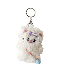 もさもさcatぬいぐるみキーホルダー