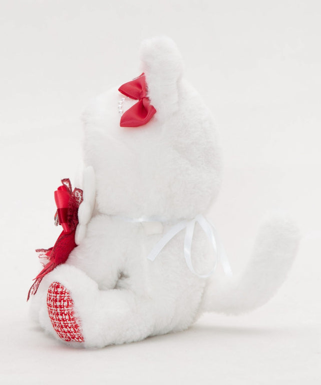 ぬいおすわりにゃんこ15cm